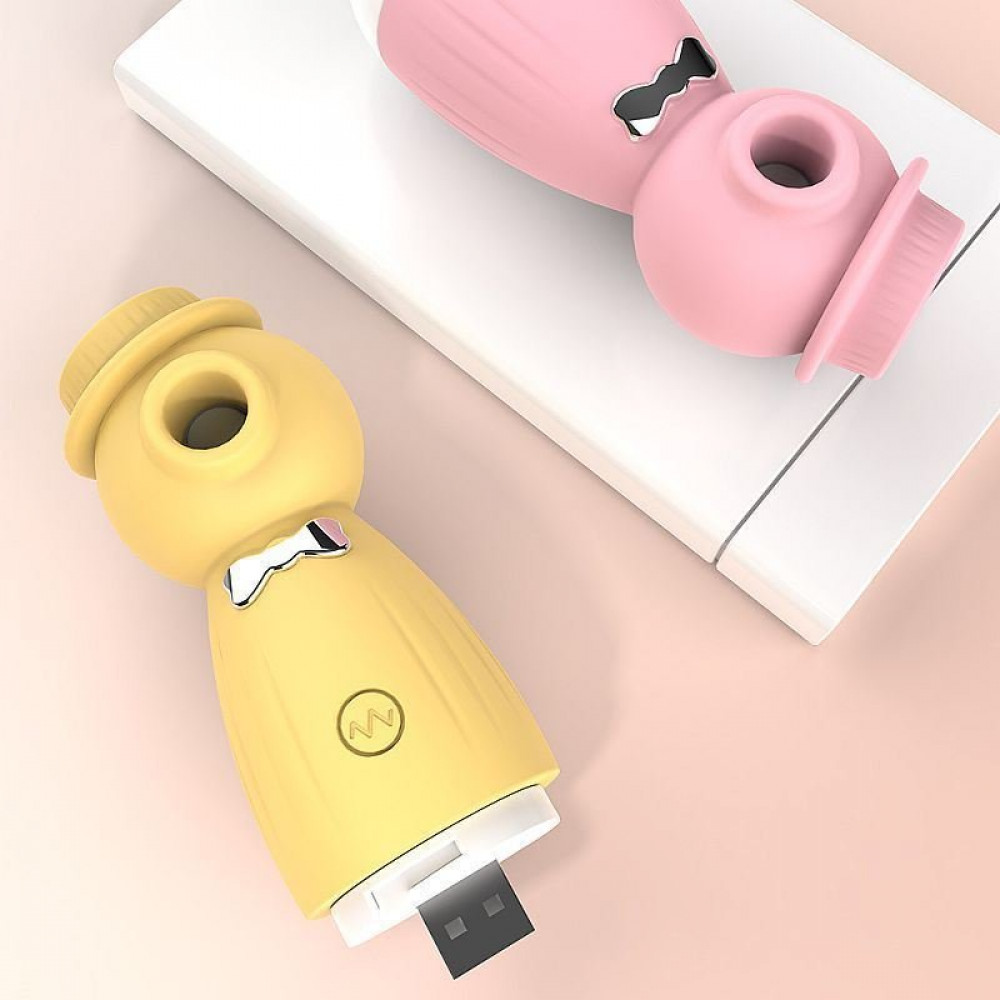 Vibrador Pulsação Billy Recarregável 12 Modos General Import