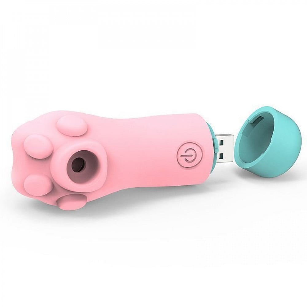 Vibrador Pulsação Formato de Patinha 10 Modos General Import