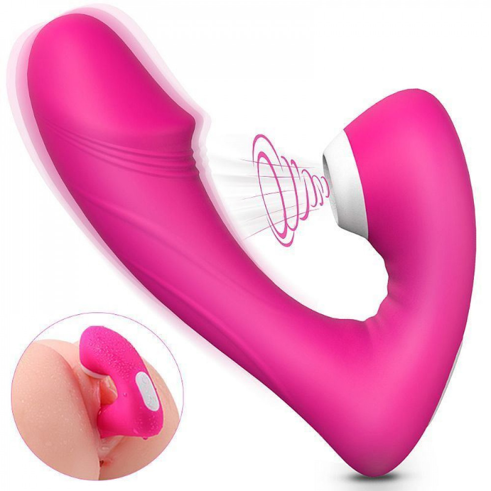 Vibrador Sucção e Clitóris 9 Vibrações Fierce General Import