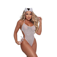 Fantasia Body Coelhinha Safada Tallyta