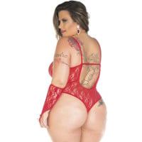 Body Sensual Lacinho Plus Size Pimenta Sexy