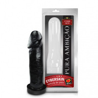 Capa Peniana em Cyberskin 16x5cm Sexy Fantasy