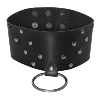 Coleira Scandal Luxo com Argola Dominatrixxx