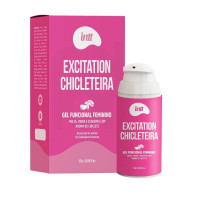 Excitation Chiclete Gel Funcional Feminino 17ml Intt