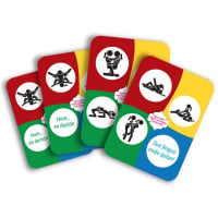 Jogo do Kama Sutra Lésbica Dado e Raspadinhas Diversão ao Cubo