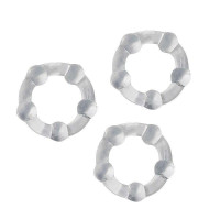 Kit Anéis Penianos Silicone com 3 Unidades 3,7cm General Import