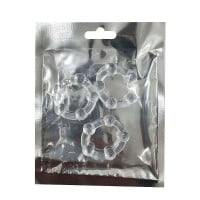 Kit Anéis Penianos Silicone com 3 Unidades 3,7cm General Import