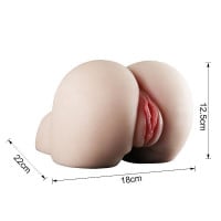 Masturbador Bunda Lion com Vagina e Ânus General Import