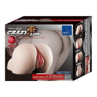 Masturbador Bunda Lion com Vagina e Ânus General Import