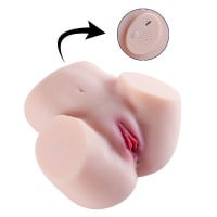 Masturbador Realístico Bunda com Vagina e Ânus Vibro M31 General Import