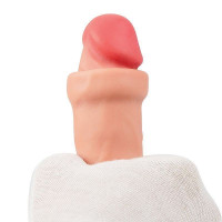 Pênis Realístico Ventosa Removível Dupla Camada 20x3,5cm General Import