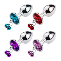 Plug Anal Metal Pequeno com Sino General Import