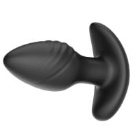 Plug Anal Silicone Vibro e Rotação App 9 Modos General Import