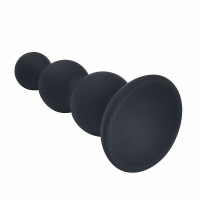 Plug Escalonado em Silicone Pequeno 7,5 x 2,7cm General Import
