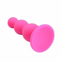 Plug Escalonado em Silicone Pequeno 7,5 x 2,7cm General Import