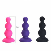 Plug Escalonado em Silicone Pequeno 7,5 x 2,7cm General Import