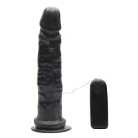 Protese com Ventosa e Vibro Garanhão 21,5 x 4 Cm Prazer e Cia