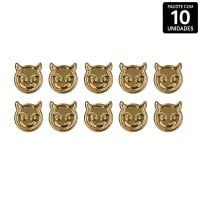 Diabinho Emoji Abs Dourado 10 Unidades Hard