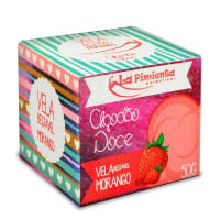 Vela Beijável Algodão Doce La Pimienta