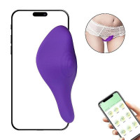 Vibrador de Calcinha App Invisible Wearable 10 Vibrações General Import