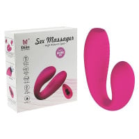 Vibrador de Casal com Pulsação Dibe 7 Vibrações General Import