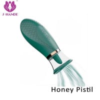 Vibrador de Sucção Clitóris 9 Vibrações Pistil S-Hande General Import