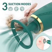 Vibrador de Sucção Clitóris 9 Vibrações Pistil S-Hande General Import