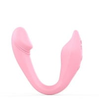 Vibrador Duplo Aplicativo Flexível 11 Vibrações General Import