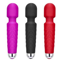 Vibrador Massageador Soft Touch Av 20 Vibrações General Import