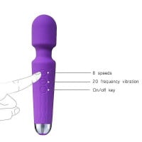 Vibrador Massageador Soft Touch V3 20 Vibrações General Import