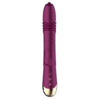 Vibrador Ponto G e Clitóris com Língua 10 Modos 15 General Import