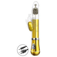 Vibrador Rotativo Borboleta 2 Recarregável 9 Modos General Import