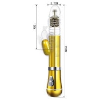 Vibrador Rotativo Borboleta 2 Recarregável 9 Modos General Import