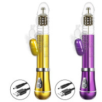 Vibrador Rotativo Borboleta 2 Recarregável 9 Modos General Import