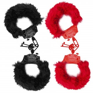 Algema de Metal com Pelúcia Hot Flowers