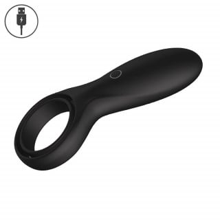 Anel Peniano Duplo com 10 Vibração Recarregavel General Import