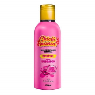 Chiclé Mania Óleo de Massagem Beijável Bubbaloo 120ml Sofisticatto