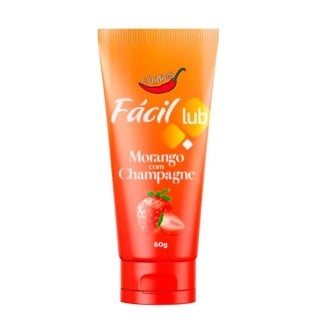 Fácil Lub Gel Lubrificante Beijável para Massagem Corporal 60g Chillies