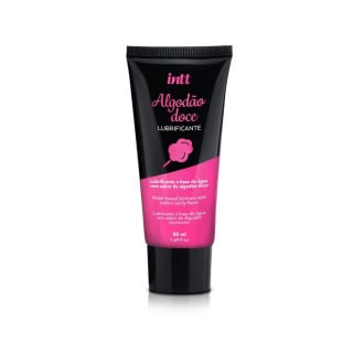 Lubrificante Algodão Doce Beijável 50ml Intt