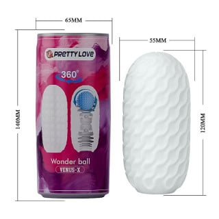 Masturbador Egg Lata Wonder Ball Pretty Love General Import