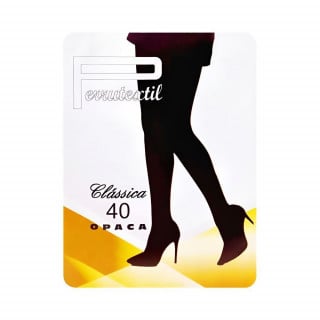 Meia Calça Clássica Opaca Fio 40 Perrutextil