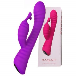 Moonlight Vibrador Ponto G Estimulador Clitoriano 9 Vibrações S-Hande General Import
