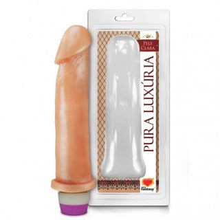 Pênis Realístico com Vibro 22x5,8cm Sexy Fantasy