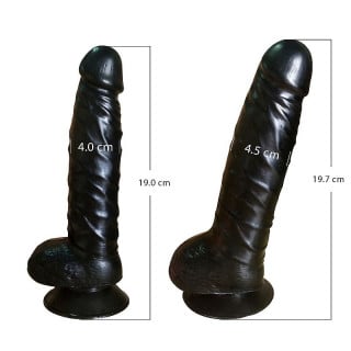 Pênis Silicone Inflável Pump Play 20x3,8cm General Import