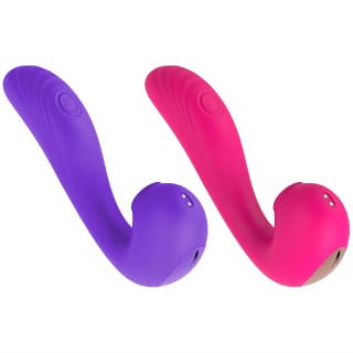 Vibrador Ponto G com Pulsação Recarregável Angel General Import