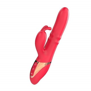 Vibrador Ponto G e Clitóris Vai e Vem Sliding 3 Vibrações Dibe General Import