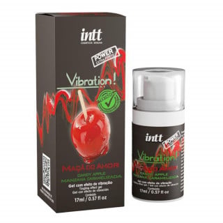 Vibration Gel Eletrizante Maçã do Amor 17ml Intt